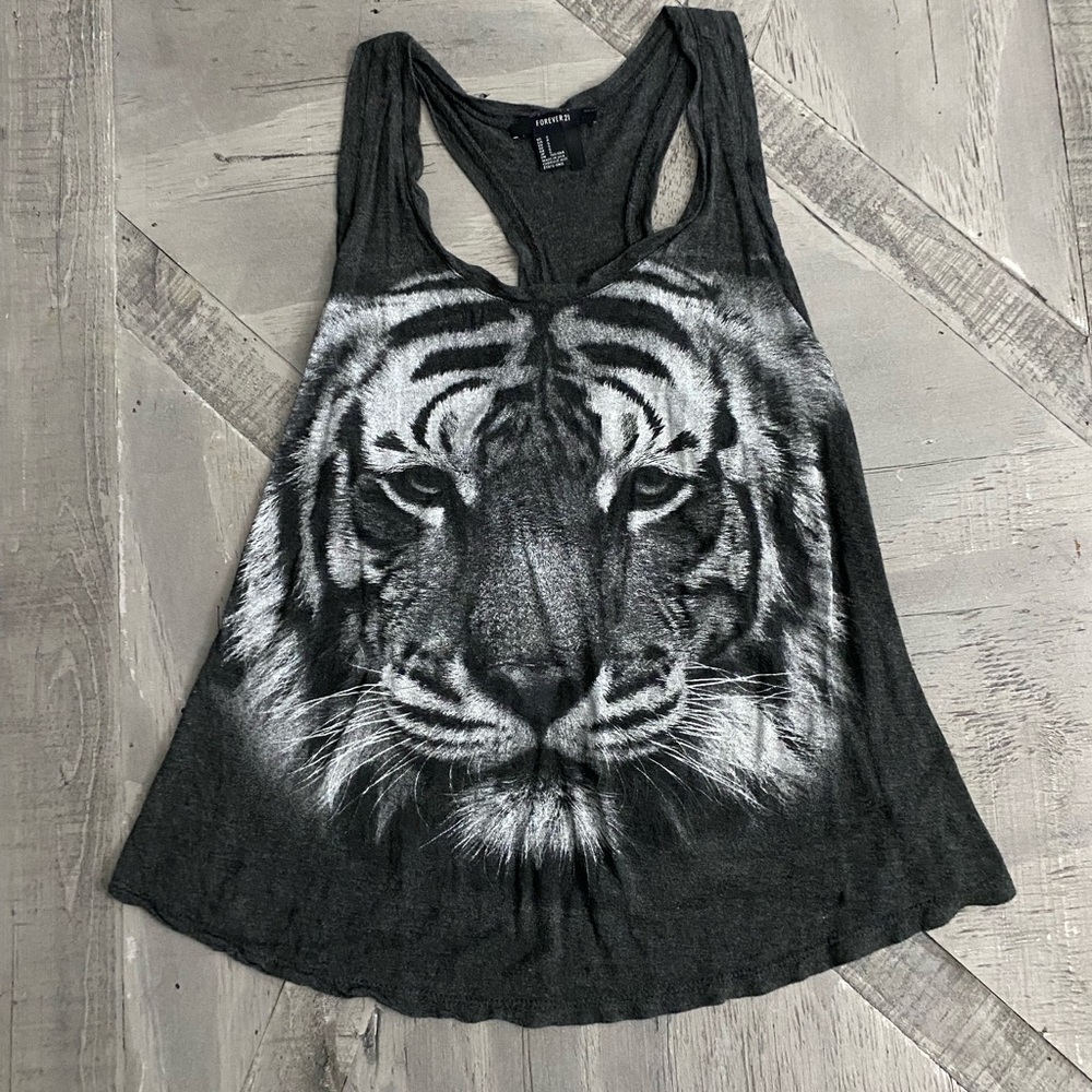 Forever 21 Tiger tank-Size Small